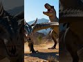 T-Rex and the never-ending war #t-rex vs. Dinosaurs#Shorts#DinosaurWorld