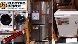 Electro Dépôt, Soldes Arrivage Frigo, Lave Linge...06.08.20