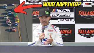 Kyle Larson Shocked by Talladega Last Lap: I Choked it Away and Was Pissed...