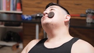 Face the Cookie | Most Cookies in 60 Seconds Wins! (Minute to Win It)