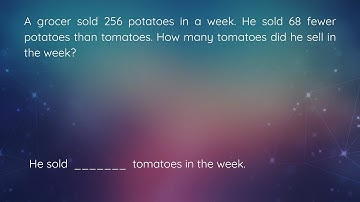 Word Problems - Add and subtract by comparing two sets 3