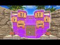 i built the PERFECT rock base...