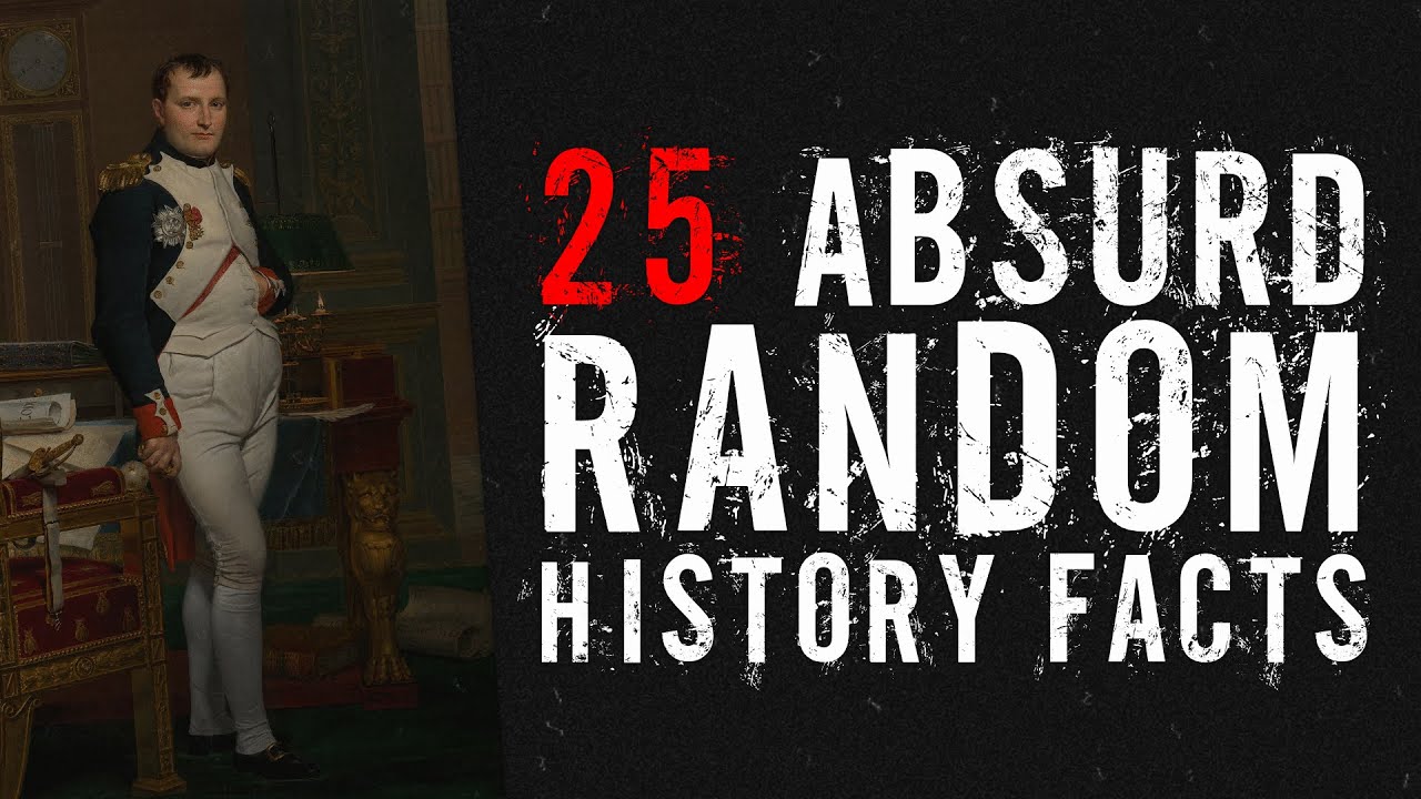 ⁣25 Absurd Random History Facts