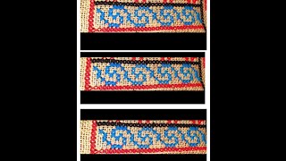 Cross stitch border line design/Fabulous structure cross stitch border line idea easy design making