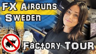 FX Airguns FACTORY TOUR !!  Pellet Gun & Air Rifle Manufacturing - No 