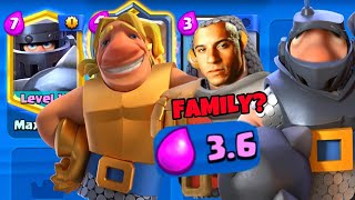 KNIGHT FAMILY DECK BE LIKE / Clash Royale Memes 2023