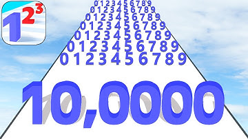 Satisfying Mobile Gaming Number Masters Top Tiktok Free Gameplay Android,iOS Big Update Max Skills