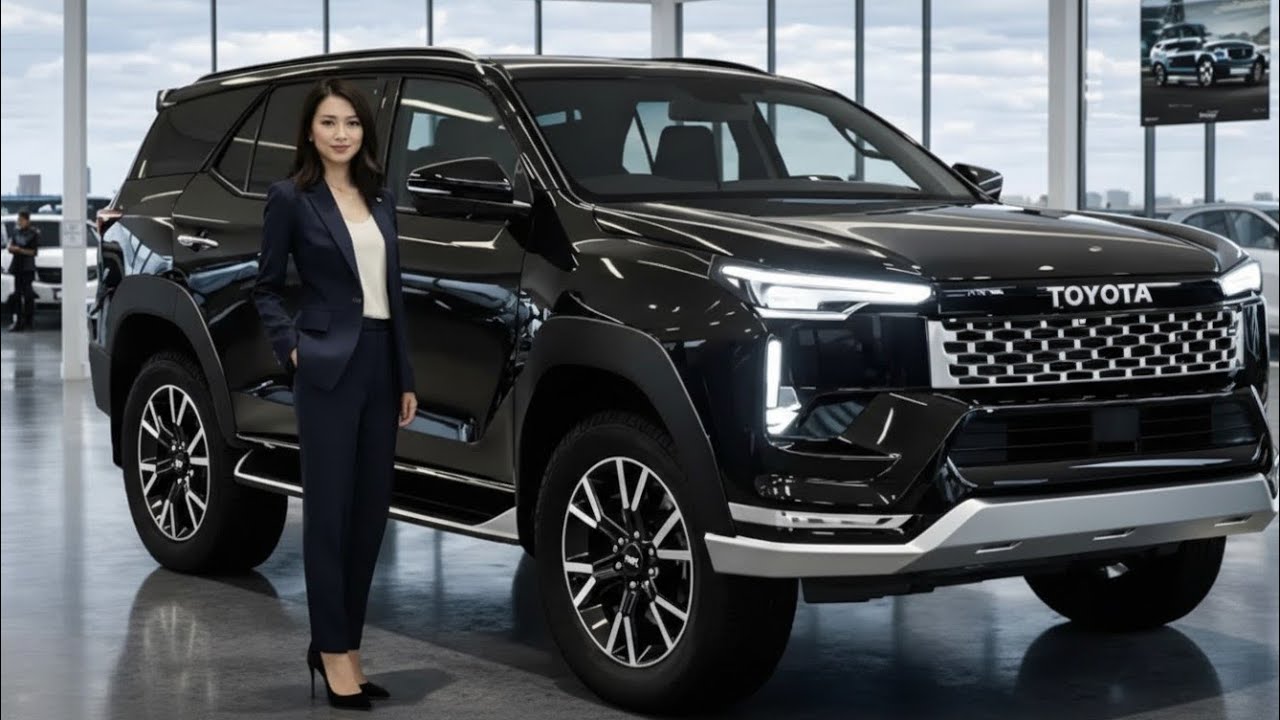 Новая Toyota Fortuner: Внедорожник, Который Не Знает Границ 🦾 