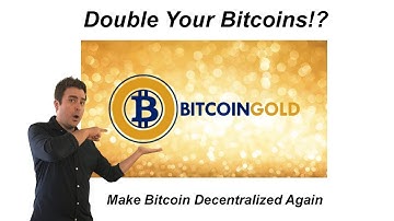 Double Your Bitcoin with the Bitcoin Gold Hardfork!?