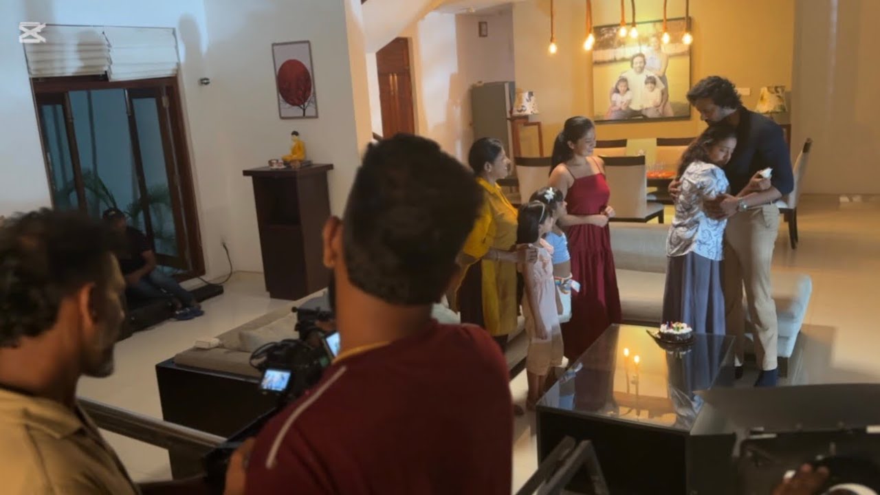 රම්‍යා ගේ birthday රූගත කළේ මෙහෙමයි | visekariteledrama | bts | onlocation | celebraties| cinearts