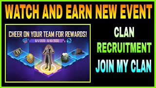 WATCH & GET REWARDS NEW EVENT IN PUBG MOBILE || GET OUTFITS, AG CURRENCY & COUPONS ||