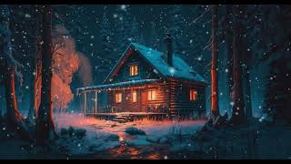 Forest Birds Sound in Winter Forest Ambience | Cabin in the Woods