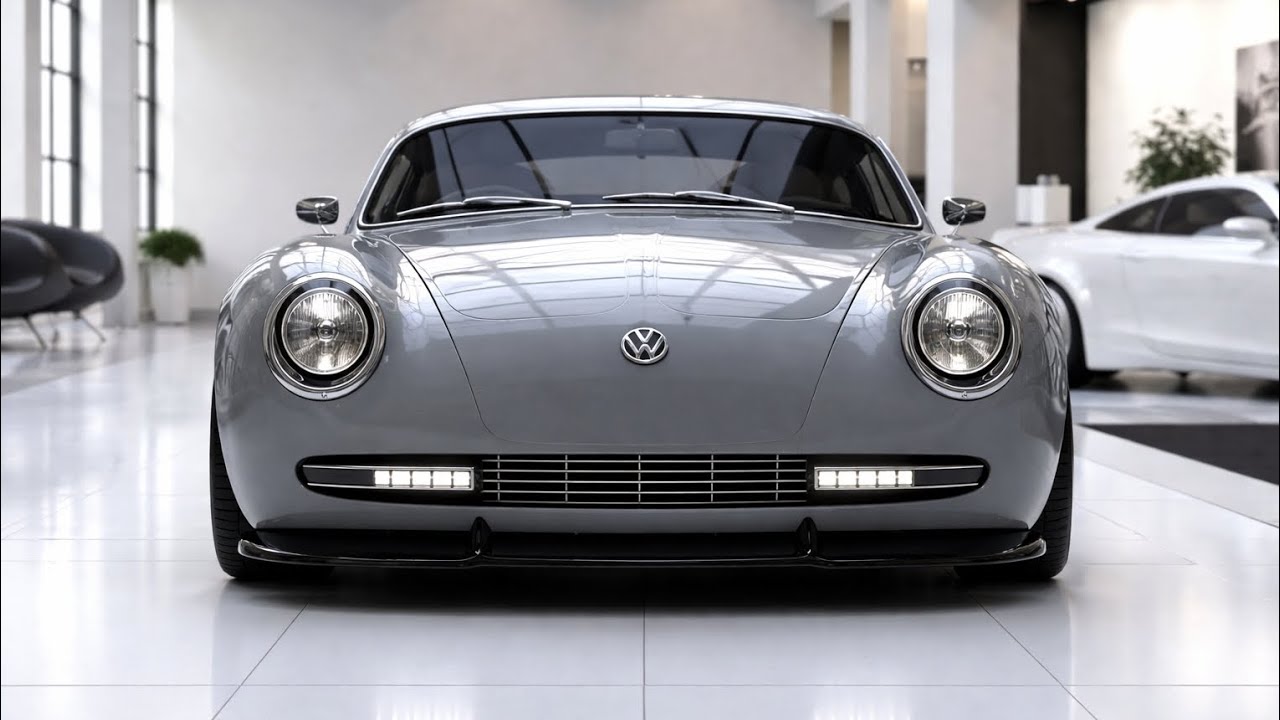 Volkswagen Retro Coupe 2027 – Классический дизайн в сочетании с современными характеристиками!