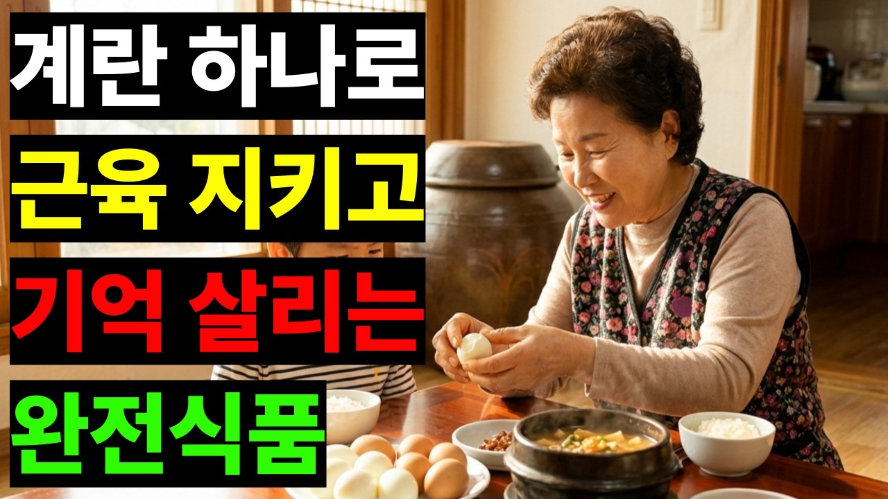 계란 하나가 주는 단단한 힘 - 빠지는 근육 붙잡고 흐려지는 기억 지키는 완전식품