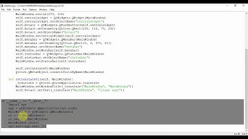Interfaces Gráficas com PyQt5 [05] - Código da interface: Parte 2