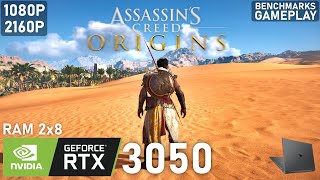 Assassin's Creed Origins | RTX 3050 Laptop | 5600H | 2x8GB | Benchmarks Multi Settings screenshot 5