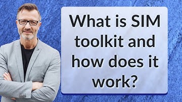 What is SIM toolkit and how does it work?