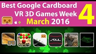 Best Google Cardboard VR 3D Game Week 4 March 2016 Android & iOS screenshot 1