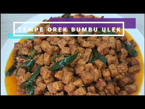 Resep Tempe Orek Bumbu Ulek