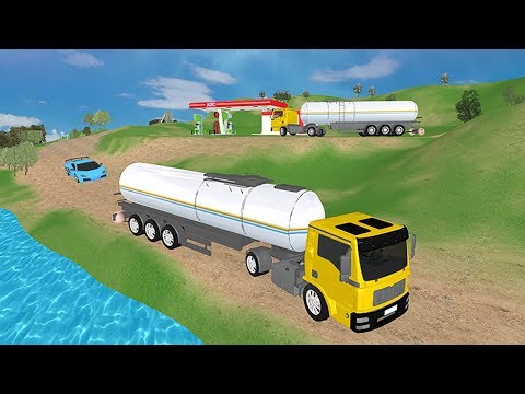 Oil Tanker Transport Truck (by UniBit) Android Gameplay [HD]