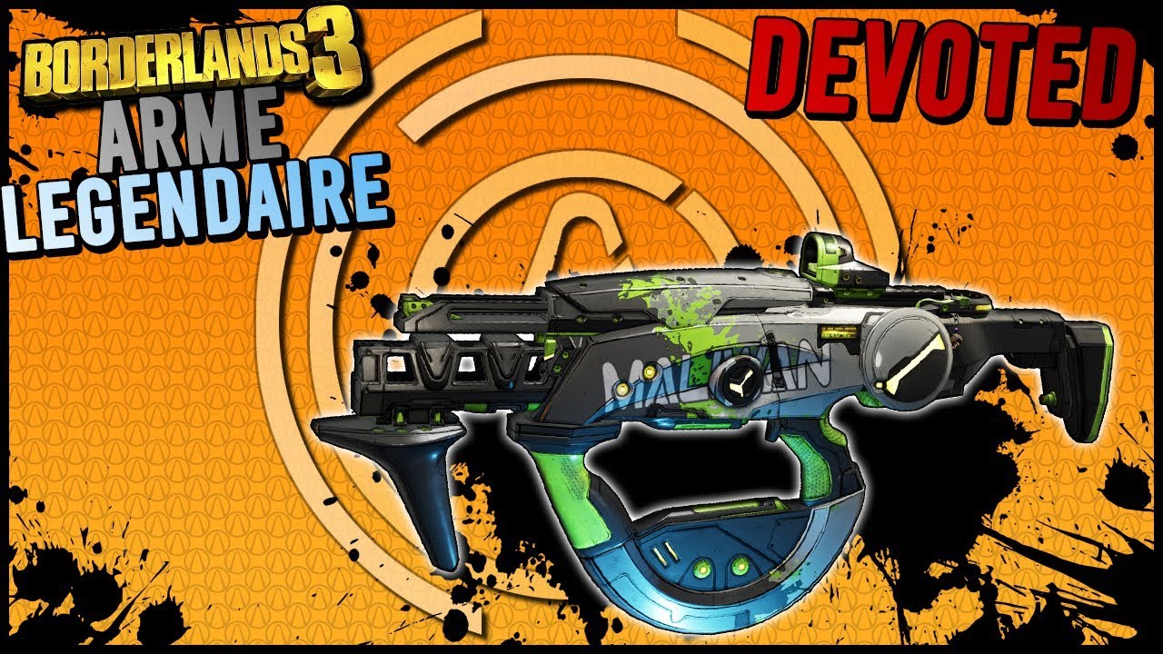 Borderlands 3 Arme Légendaire Devoted (Meilleur que la Cutsman) !