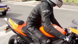 Ninja Zx6r 2007 model with Scorpion Exhaust.