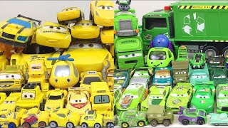 Color Cars Toys Yellow and Green 🚌🚛 🟡🟢