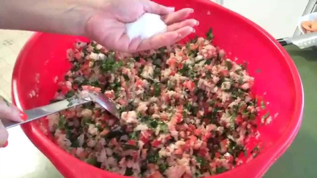 Como hacer Ceviche (estilo Ensenada .) - YouTube