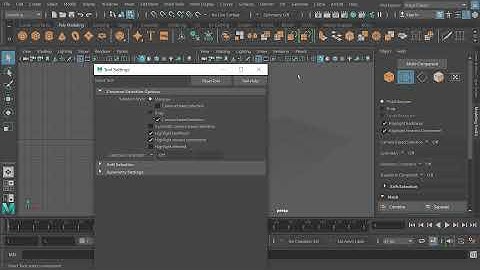 The Maya 2020 Interface