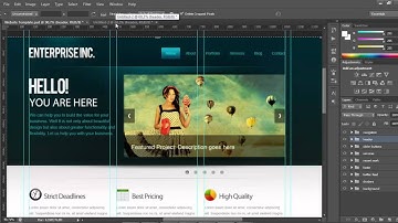 slicing the header background psd to html project 1 part 5