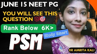 Psm neet pg important questions Topics#medical#neetpg2025#neetpg#neetlatestnews#english