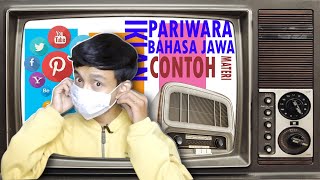 Pariwara | Iklan Bahasa Jawa Koran Radio Online TV | Kaweruh lan Contoh | Materi Kelas XI SMA SMK MA