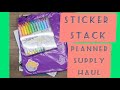 August Planner Goodies Haul|Stickers,  Highlighters, Divider Tabs