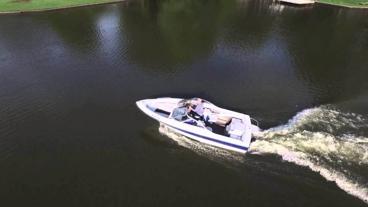DJI Phantom 3 Professional Hillsdale Lake Summerfield NC Boat Chase
