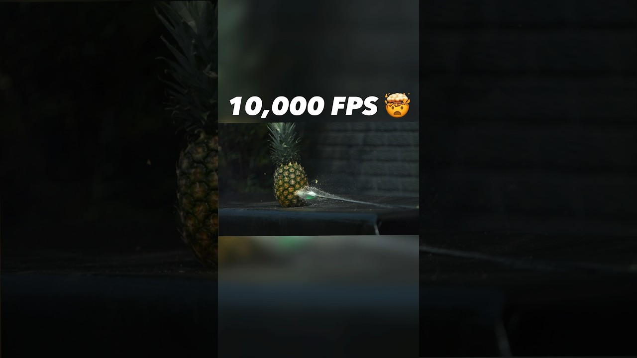 СТРЕЛА ПРОТИВ АНАНАСА В ЗАМЕДЛЕННОЙ СЪЁМЕ! 🤯 | 10 000 кадров в секунду | 