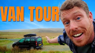 Full Tour of My Micro Camper  UK Stealth Camping (Citroen Berlingo)