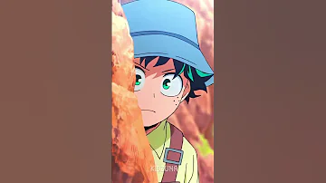 تصميم ميدوريا انمي اكاديمية الابطال My Hero Academia 