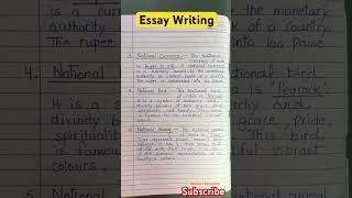 National Symbols of India🇮🇳❤️ #essay #symbolsofindia #writing
