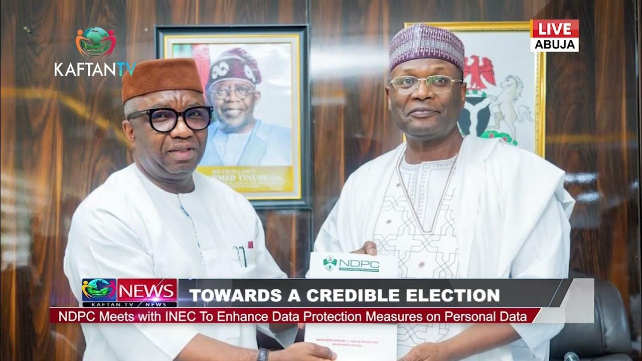 TOWARDS A CREDIBLE ELECTION: NDPC Meets With INEC To Enhance Protection Measures On Personal Data