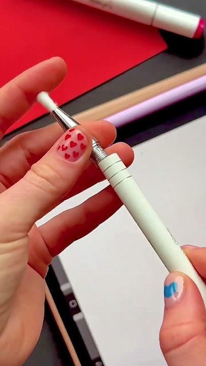 how to make your own stylus #drawingonipad #diystylus #tutorial #applepencil