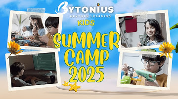 BYTONIUS SUMMER CAMP 2025 #stem  #bytonius #summercamp2025 #stemlearning #kidslearning #online