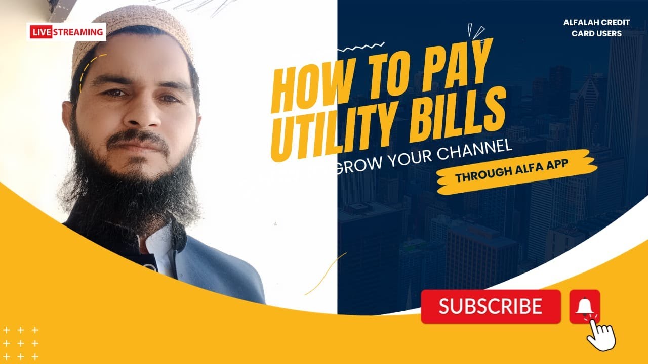 How to Pay Utility Bills Through Alfa Credit Card, Pay your Gas