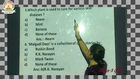 DAV SCHOOL TUTORIAL CLASS 3 G K REVISION ARCHANA  MAM