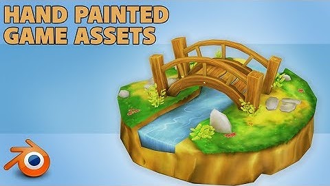 Hand Painted Stylized Game Assets | Full Detailed Course | Blender 2.8