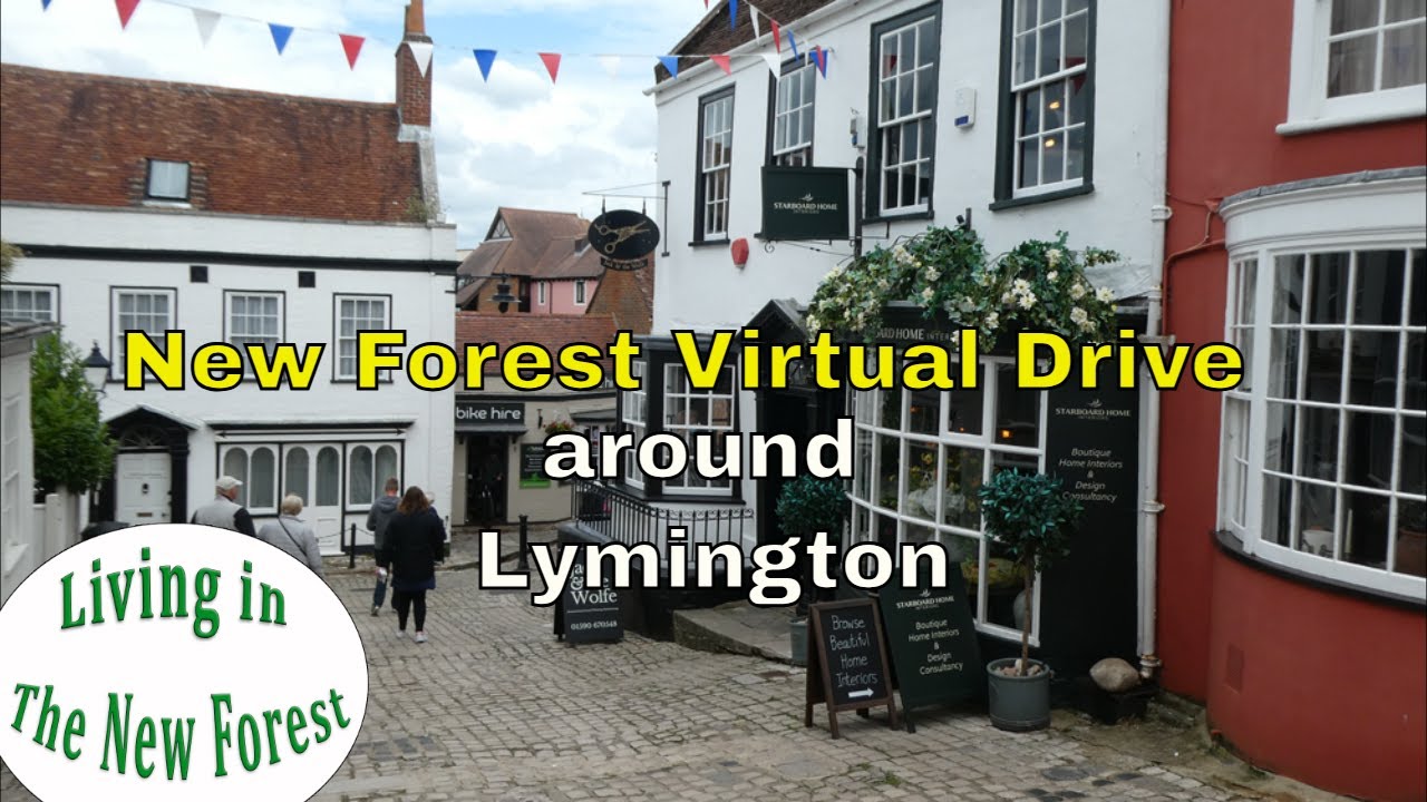 A drive around the lovely coastal town of  Lymington during May #newforest #lymington