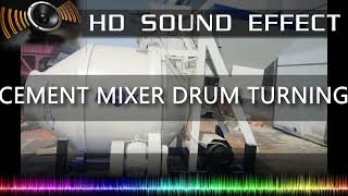 Cement Mixer Drum Turning Sfx Hd Sound Effects