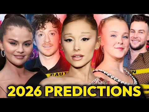 ARIANA GRANDE ETHAN SLATER BREAKUP SELENA GOMEZ HAS A BABY JOJO SIWA GETS MARRIED PREDICTIONS 