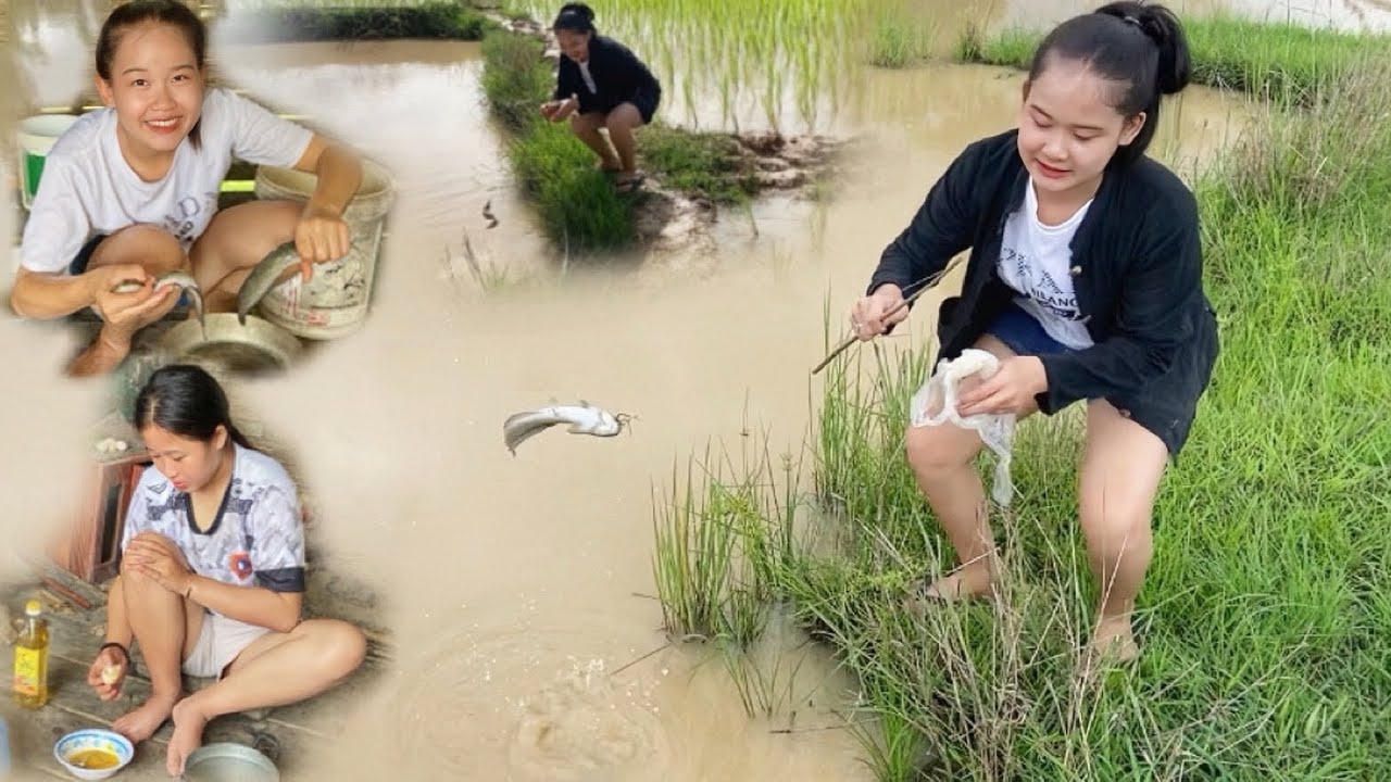 ใส่เบ็ดเอาปลาดุกนาจะได้ไหม‼️🇹🇭🇱🇦😱