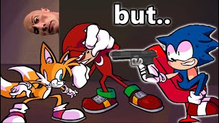 Tails Caught Sonic , but Sonic killed everyone .. (Friday Night Funkin' Animation)