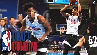 Josh Christopher Drops A Double-Double In Nba Combine Scrimmage 1 16 Points & 10 Rebounds